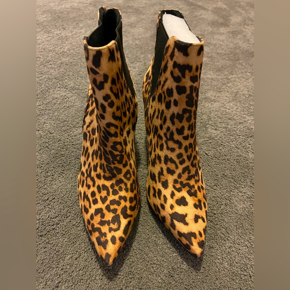 Women’s 4 inch Leopard  boots